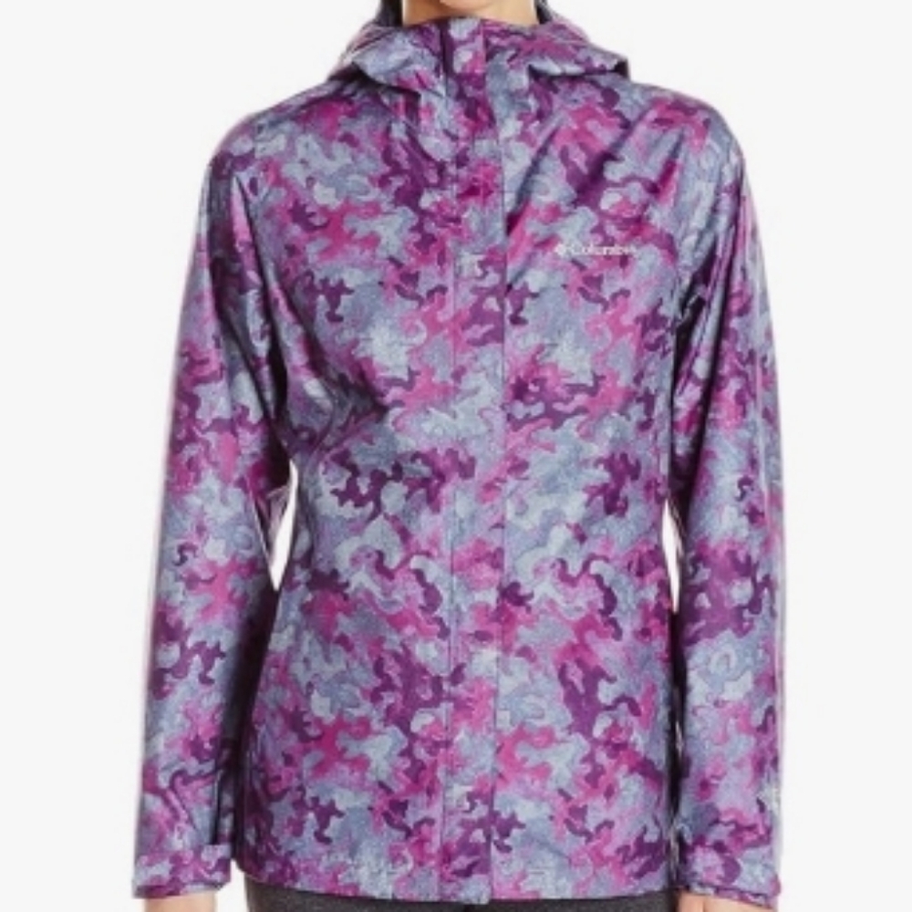 Columbia "Splash A Little II" Women's Rain Jacket, Size Small